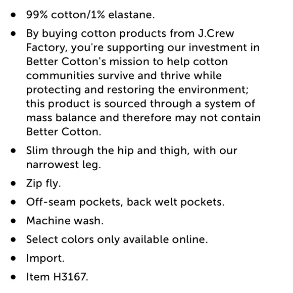 NWOT J. Crew Mercantile Slim Fit Flex Khaki Pants Baywood Brown Men’s Sz 36x32 - Picture 11 of 11